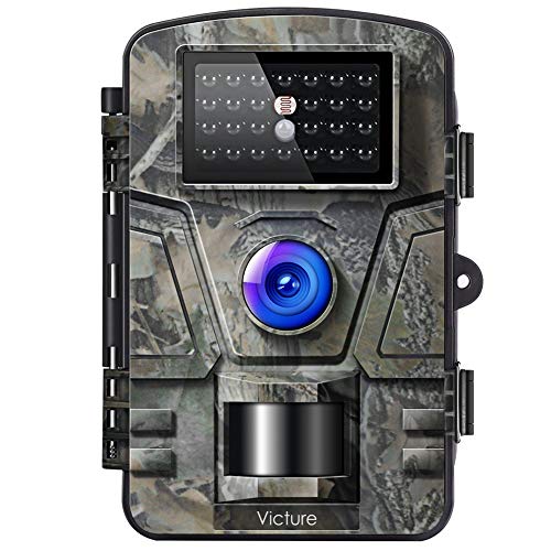 Victure Cámara de Caza Vigilancia 16MP 1080P IP66 Impermeable PIR Sensor de Movimiento Visión Nocturna 90 ° Angular para Fauna Seguridad Hogar Mascota Animal