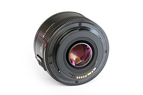 YONGNUO 50mm F1,8 Lente YN50MM Objetivo Large Aperture Auto Focus Lens para Canon EOS DSLR Cámara Fotografía