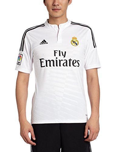 adidas Real Madrid C.F. 2014/2015 Local - Camiseta de fútbol para hombre, color blanco, talla XL