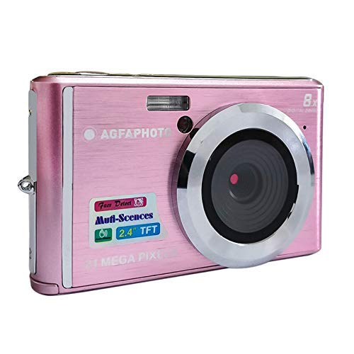 AGFA Photo DC5200 - Cámara de Fotos Digital compacta, Color Rosa AGFA Photo DC5200 - Cámara de Fotos Digital compacta, Color Rosa