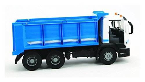 Big Works - Camión de Carga con volquete Iveco, Color Azul (Tomy 43055)
