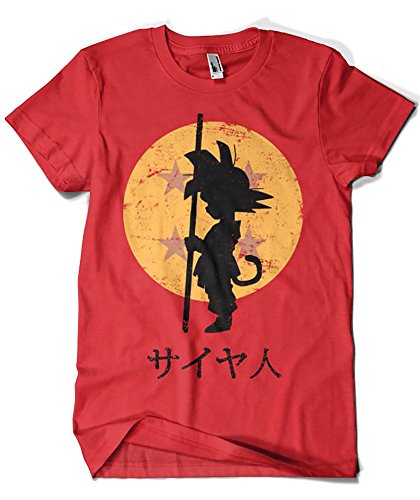 Camisetas La Colmena 164 - Looking for The Dragon Balls (ddjvigo) (Roja, XL)