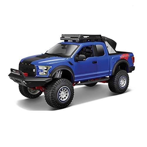 Coches Modelo De Escala del Coche Una Y Veinticuatro/Compatible con Ford F150 Raptor/Simulación Todoterreno Modificado Regalo Modelo De Coche Modelo De Coche De Aleación Modelo De Camioneta Versió