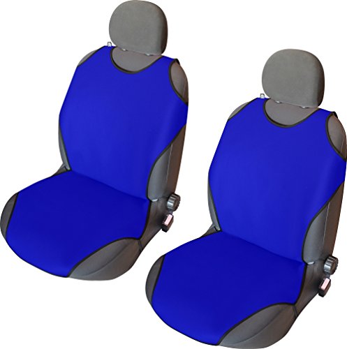 CSC402 -Funda para asiento de coche con forma de camiseta, Cojín para asiento de coche, Funda Cubierta Protector Asiento de coche, respaldo asiento Azul (1 par) CSC402 -Funda para asiento de coche con forma de camiseta, Cojín para asiento de coche, Funda Cubierta Protector Asiento de coche, respaldo asiento Azul (1 par)