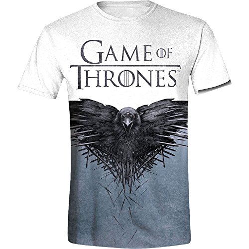 Game Of Thrones Raven - Camiseta (Talla M), Multicolor
