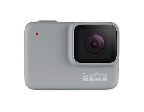 GoPro HERO7 White - Cámara de acción digital sumergible con pantalla táctil, vídeo HD 1440p y fotos de 10 MP