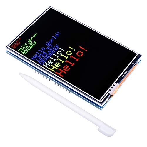 kuman Pantalla LCD Táctil Tft de 3,5 Inch con Enchufe de Tarjeta SD para Arduino R3 MEGA 2560, Todos los Datos Técnicos en CD SC3A-1 kuman Pantalla LCD Táctil Tft de 3,5 Inch con Enchufe de Tarjeta SD para Arduino R3 MEGA 2560, Todos los Datos Técnicos en CD SC3A-1