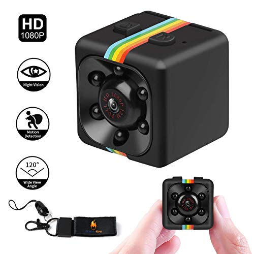 Makerfire Cámara HD Videocámara 3.6mm Visión Nocturna FOV120 1080P Deportes Mini DV Video Recorder Makerfire Cámara HD Videocámara 3.6mm Visión Nocturna FOV120 1080P Deportes Mini DV Video Recorder
