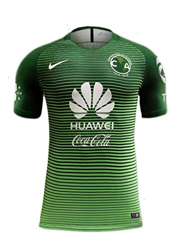 Nike Ca M Ss 3Rd Stadium Jsy Camiseta de Manga Corta Club de Fútbol América S.A., Hombre, Verde (Gorge Green / Green Gusto / White), XL