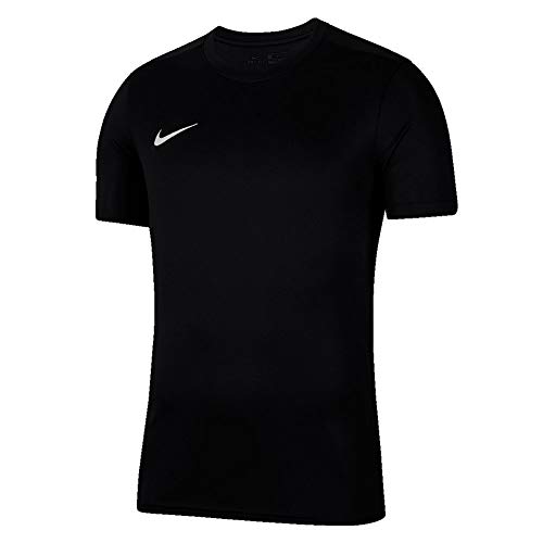 NIKE M Nk Dry Park VII JSY SS Camiseta de Manga Corta, Hombre, Black/White, L NIKE M Nk Dry Park VII JSY SS Camiseta de Manga Corta, Hombre, Black/White, L