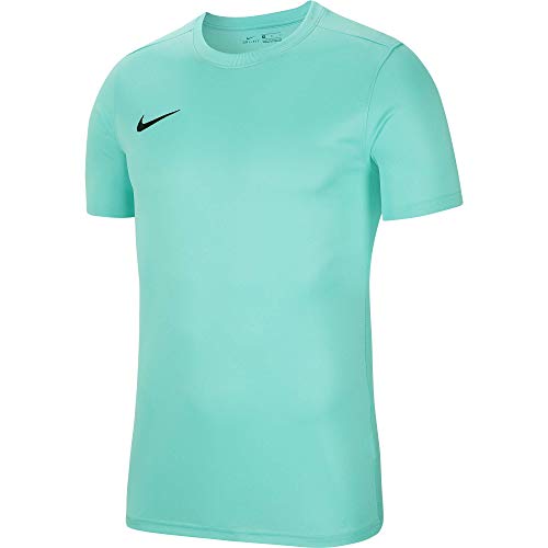NIKE M Nk Dry Park VII JSY SS Camiseta de Manga Corta, Hombre, Hyper turq/Black NIKE M Nk Dry Park VII JSY SS Camiseta de Manga Corta, Hombre, Hyper turq/Black