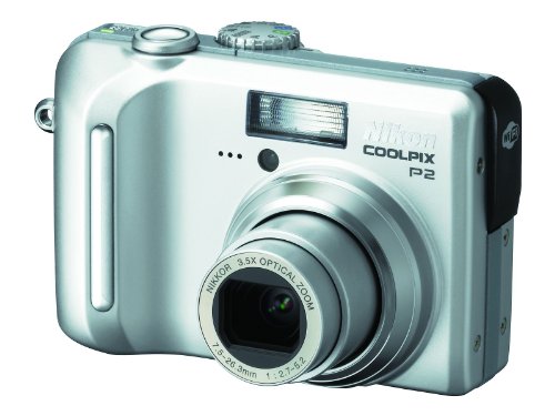 Nikon Coolpix P2 - Cámara Digital Compacta 5.3 MP (2.5 Pulgadas LCD, 4X Zoom Óptico)