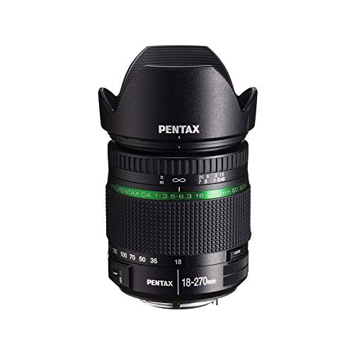 Pentax PEAU531 - Objetivo para cámara réflex y Evil, 18-270mm, f/3.5-6.3