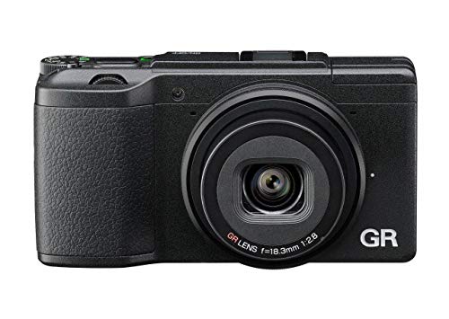 Ricoh 175844  GR II - Cámara compacta de 16 Mp, color negro, pantalla de 3", WiFi, USB 2.0, 28 mm, F2.8