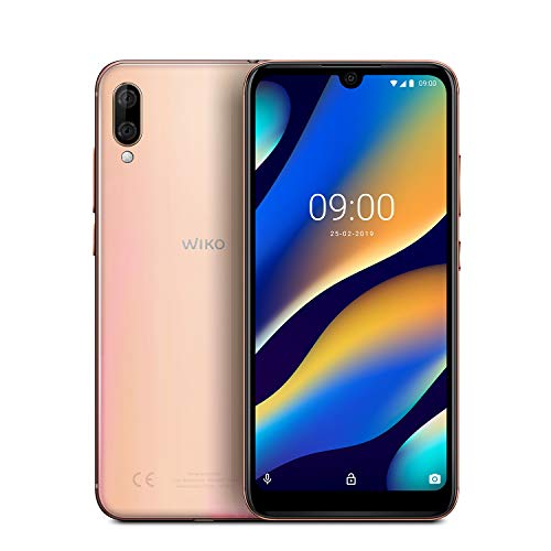 WIKO View3 Lite - Smartphone de 6,09” HD+ IPS (Cámara Dual, 4000mAh para 2 días de autonomía, Octa-Core 1.6 GHz, 32GB de ROM, 2GB RAM, Android 9, Dual SIM) (Blush Gold) WIKO View3 Lite - Smartphone de 6,09” HD+ IPS (Cámara Dual, 4000mAh para 2 días de autonomía, Octa-Core 1.6 GHz, 32GB de ROM, 2GB RAM, Android 9, Dual SIM) (Blush Gold)