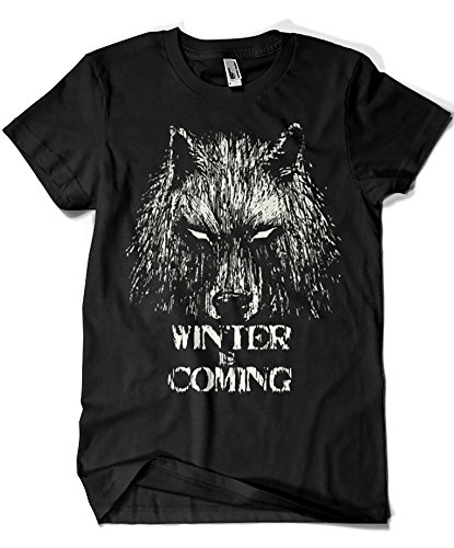 344-Camiseta Winter Is Coming (Fuacka) (Negro, M) 344-Camiseta Winter Is Coming (Fuacka) (Negro, M)
