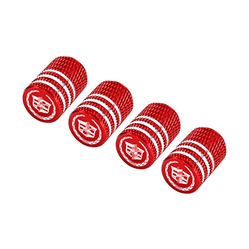 4 Piezas Coche Neumático Antipolvo Tapones Válvula Tapas para Cadillac Seville CTS DTS STS SLS SRX XTS ATS CT5 Escalade All Models, Tire Valve Prueba Polvo Caps Duradero Antirrobo Decoración Accesorio 4 Piezas Coche Neumático Antipolvo Tapones Válvula Tapas para Cadillac Seville CTS DTS STS SLS SRX XTS ATS CT5 Escalade All Models, Tire Valve Prueba Polvo Caps Duradero Antirrobo Decoración Accesorio