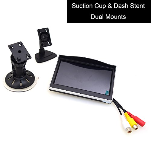 5 " Coche Camión Monitor, 12-24 Ancho Entrada Camión / Montado In-Coche TFT LCD Pantalla Succión Copa & Dash Estar Dual Soporte Montaje 2 RCA Canal para Reserva Cámara / Trasero Vista / DVD / Media Player 5 " Coche Camión Monitor, 12-24 Ancho Entrada Camión / Montado In-Coche TFT LCD Pantalla Succión Copa & Dash Estar Dual Soporte Montaje 2 RCA Canal para Reserva Cámara / Trasero Vista / DVD / Media Player