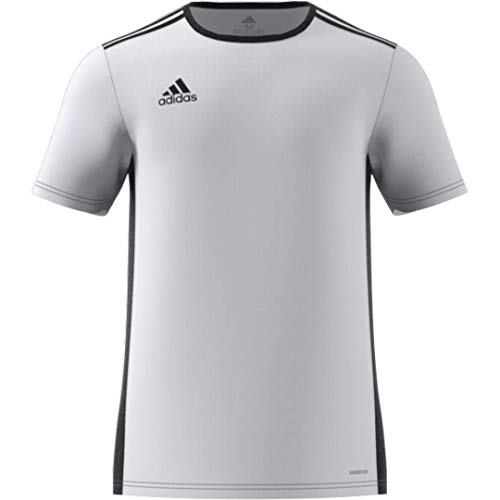 adidas Entrada 18 JSY T-Shirt, Hombre, White/Black, M adidas Entrada 18 JSY T-Shirt, Hombre, White/Black, M