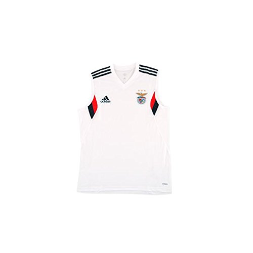 adidas SLB SL JSY Sport Lisboa e Benfica 2015/2016 - Camiseta Oficial Hombre, Color Rojo/Negro (Blanco/Griosc/Ben.ro), Talla S