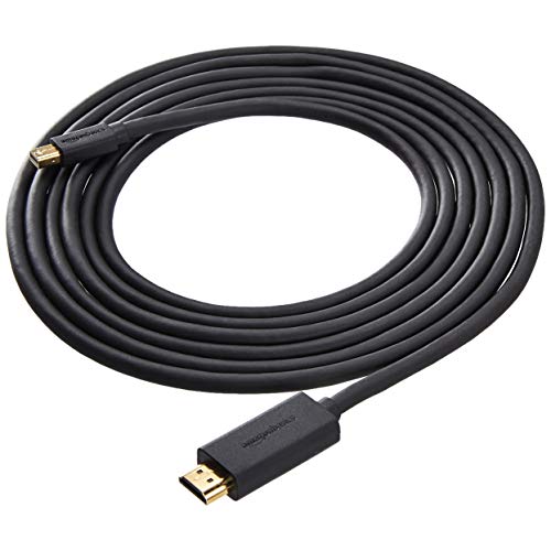 AmazonBasics - Cable adaptador Mini DisplayPort a HDMI (3 m) AmazonBasics - Cable adaptador Mini DisplayPort a HDMI (3 m)
