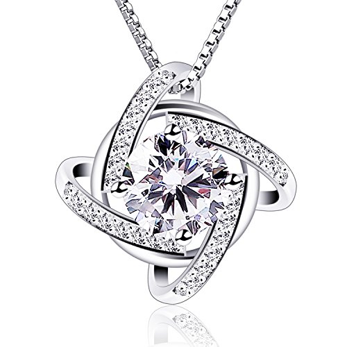 B.Catcher Collar Mujer Plata de Ley 925 ''Con todo mi amor''con Para Regalo San Valentín Originales Cadena 45cm Longitud B.Catcher Collar Mujer Plata de Ley 925 ''Con todo mi amor''con Para Regalo San Valentín Originales Cadena 45cm Longitud
