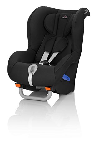 Britax Römer MAX-WAY - Silla de coche grupo 1/2 (9-25 kg), BLACK SERIES Cosmos Black