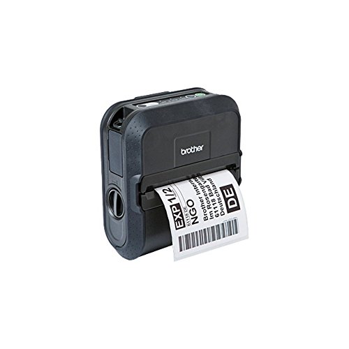 Brother RJ4030 - Impresora portátil de Etiquetas y Tickets de hasta 4 Pulgadas de Ancho (conexión USB y Bluetooth)