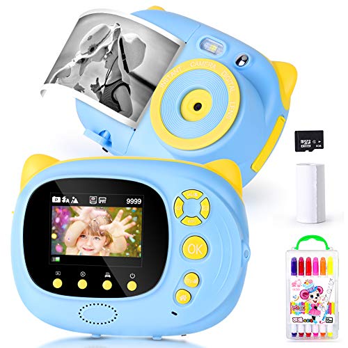 Cámara para niños Cámara de Fotos Digital 15MP Cámara Digital 1080P HD Video cámaras para Niños Niñas con LCD de 2,4 Pulgadas, Tarjeta de Memoria 8G Cámara Digital Camara de Fotos Instantaneas