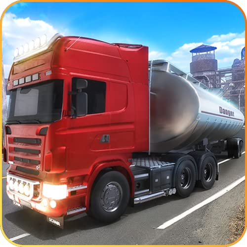 Camión de carga de hidrocarburos simulador de conducción Transport Tycoon: Buque de petróleo juego Transportador aventura Simulación 2018