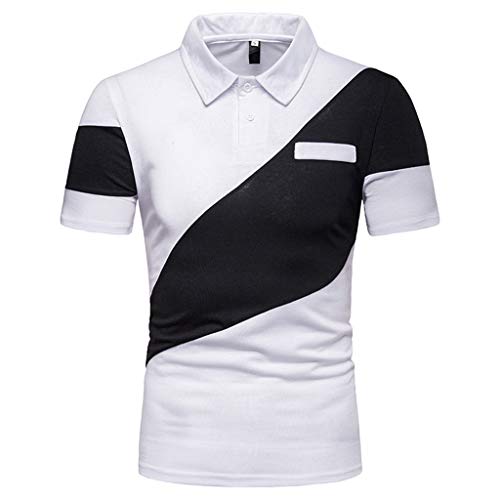 Camisa Hombre Camiseta Camiseta Bonita y Cómoda para Verano Diversos Colores y Tallas Camisa Hombre Shirt de Manga Corta Camiseta Camisa Negra Polos Hombre Camisa Rayas Hombre Crop Top Jodier