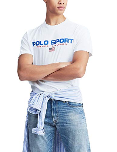 Camiseta Ralph Lauren Polo Sport Blanco Hombre M Blanco
