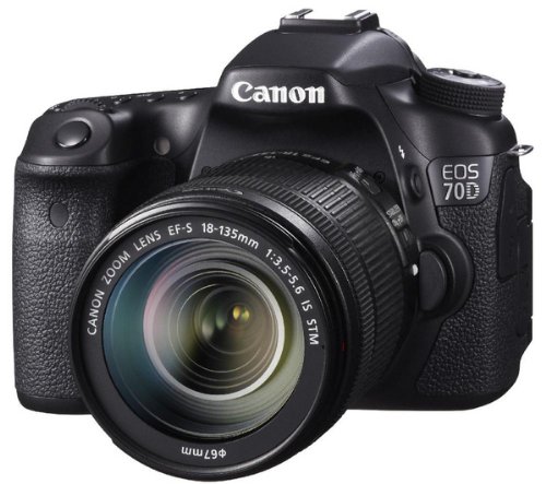 Canon 70D - Cámara digital y objetivo 18-135 IS STM
