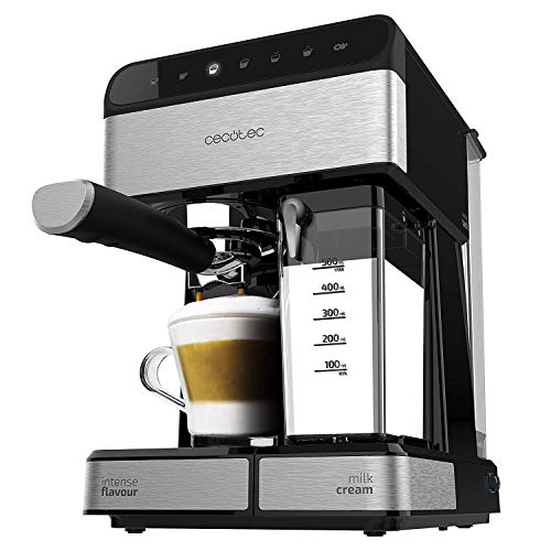 Cecotec Cafetera Semiautomatica Power Instant-ccino Touch Serie Nera. Presión 20 Bares, Capacidad de 1,4l, 6 Funciones, Calentador por Thermoblock, Control Táctil, Tanque de leche, 1350 W Cecotec Cafetera Semiautomatica Power Instant-ccino Touch Serie Nera. Presión 20 Bares, Capacidad de 1,4l, 6 Funciones, Calentador por Thermoblock, Control Táctil, Tanque de leche, 1350 W