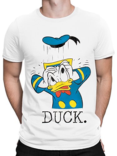 Disney Donald Duck - Camiseta para Hombre - Donald Duck - Medium