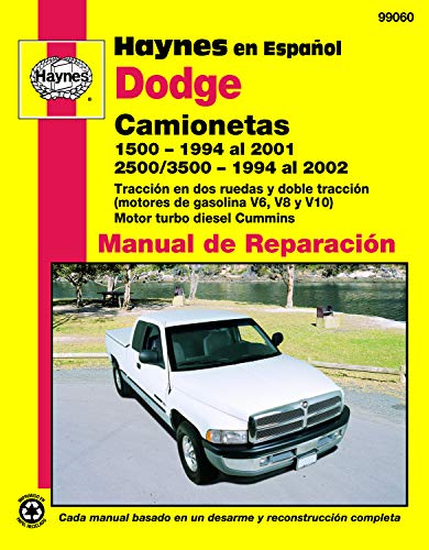 Dodge Camionetas Haynes Manual de Reparacion: 1500 (94-01) y (Haynes Repair Manual)
