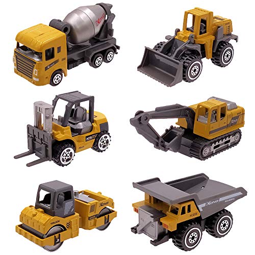 Dreamon Coches y Camión de Juguete , Pack de 6 Vehículos para Niños de 2 3 4 Años Dreamon Coches y Camión de Juguete , Pack de 6 Vehículos para Niños de 2 3 4 Años