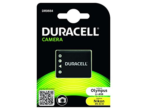 Duracell DR9664 - Batería para cámara Digital 3.7 V, 630 mAh (reemplaza batería Original de Nikon EN-EL10)