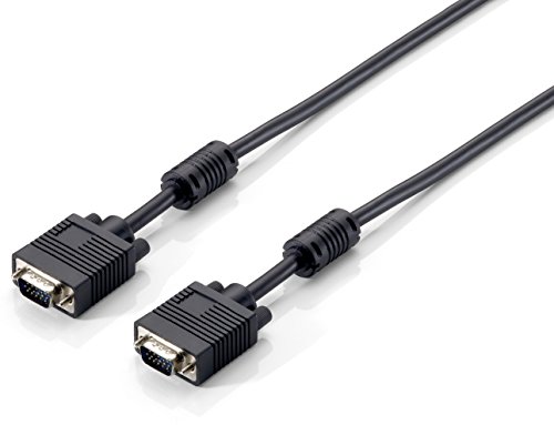 Equip 118813 cable VGA 8 m VGA (D-Sub) Negro - Cables VGA (8 m, VGA (D-Sub), VGA (D-Sub), Macho, Macho, Negro)