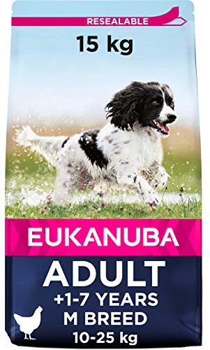 Eukanuba Raza Mediana Adulto Activo rico en pollo fresco Eukanuba Raza Mediana Adulto Activo rico en pollo fresco