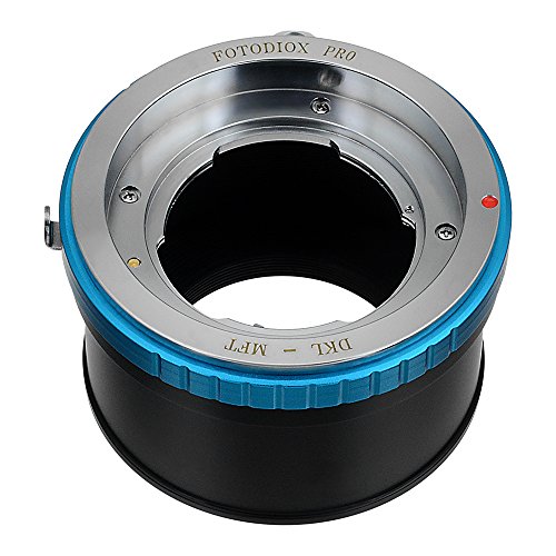 Fotodiox Pro adaptador de montura de lente con anillo de Control de apertura - Kodak Retina telémetro y Retina Reflex lentes (Retina Reflex S, II, IV, lnstamatic Reflex, y Retina IIIS) a Micro Four Thirds (m-4/3, MFT) DSLR cámara sin espejo como Olympus b