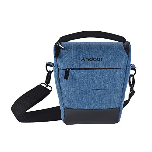 Funda Camara Reflex,Andoer Bolsa Protectora DSLR SLR, Estuche para Cámara Digital ara 1 Cámara 1 Lentes y pequeños Accesorios para Canon Nikon Sony FujiFilm Olympus Panasonic