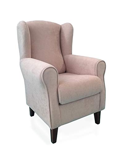 Gasten a gusto Sillón Butaca Orejera- Tela Anti-Manchas (Acualine), tamaño reducido para salón o Dormitorio. (Medidas : 103 * 74 * 78 cm.) para Ver la TV, Leer o Lactancia.… Beige Gasten a gusto Sillón Butaca Orejera- Tela Anti-Manchas (Acualine), tamaño reducido para salón o Dormitorio. (Medidas : 103 * 74 * 78 cm.) para Ver la TV, Leer o Lactancia.… Beige