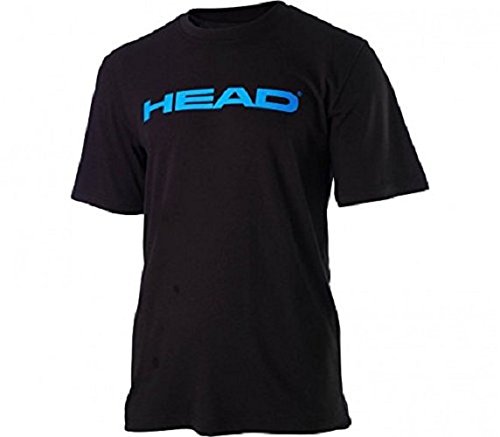 Head Transition Ivan Camiseta, Hombre, Negro/Azul (BKBL), M