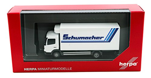 Herpa refrigerated Truck Mercedes-Benz Atego camión refrigerado Spedition Schumacher, Colores. (308540) Herpa refrigerated Truck Mercedes-Benz Atego camión refrigerado Spedition Schumacher, Colores. (308540)