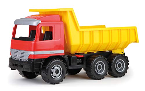 Iden Simm 02031 Actros - Camión volquete de Juguete (con Bloqueo, Capacidad de Carga de 100 kg) Iden Simm 02031 Actros - Camión volquete de Juguete (con Bloqueo, Capacidad de Carga de 100 kg)