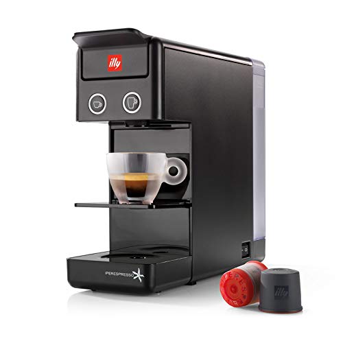 Illy Caffè Espresso und Coffee cáfetera y3 Iperespresso, 850 W, 0.75 litros, plástico, Negro