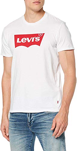 Levi's Graphic Set-In Neck, Camiseta para Hombre, Blanco (C18978 Graphic H215-Hm White Graphic H215-Hm 36.4 140), Medium