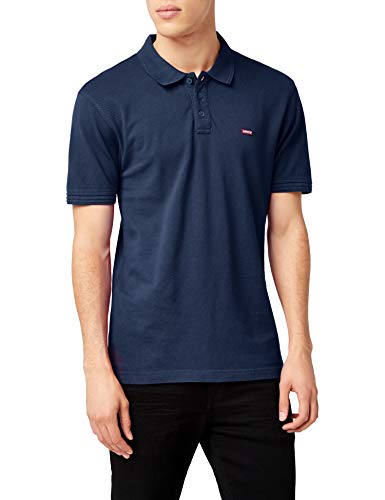 Levi's Housemark Polo, Camiseta para Hombre, Azul (104 DRESS BLUES X 3), X-Large