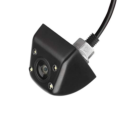 MicarBa cámara de Seguridad HD visión Nocturna 170 Grados Ojo de pez Lente Coche visión Trasera cámara de estacionamiento Impermeable Coche cámara de Marcha atrás 4 LED